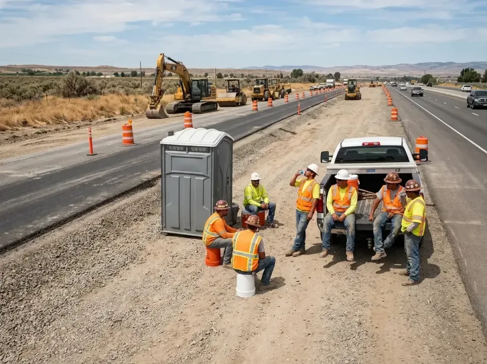 highway-road-construction-crew-007 — frequently asked questions, Porta Potty and Restroom Rentals in Dumbarton, VA